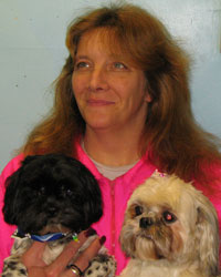 Auntie Creda with two of her babies